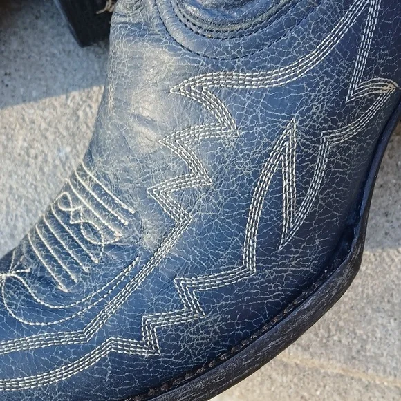 Old Gringo Distressed Blue Boot Sz 9.5B - Picture 7 of 16